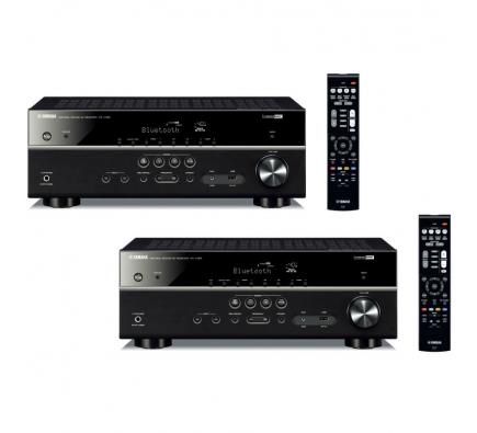 Комплект из Yamaha RX-V385 Black+Yamaha RX-V385 Black